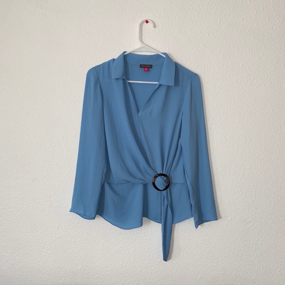 Vince Camuto ring blouse